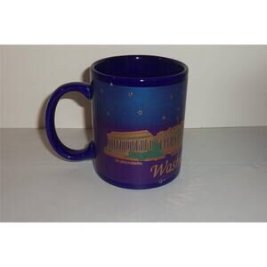 Washington DC Mug Cup White House Lincoln Jefferson Memorial -101309